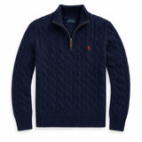 Compre 1 Leve 2 - Suéter Polo Trançado Zíper Masculino