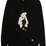 Sueter Rl Bear Preto