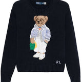 Sueter RL Bear Azul Marinho
