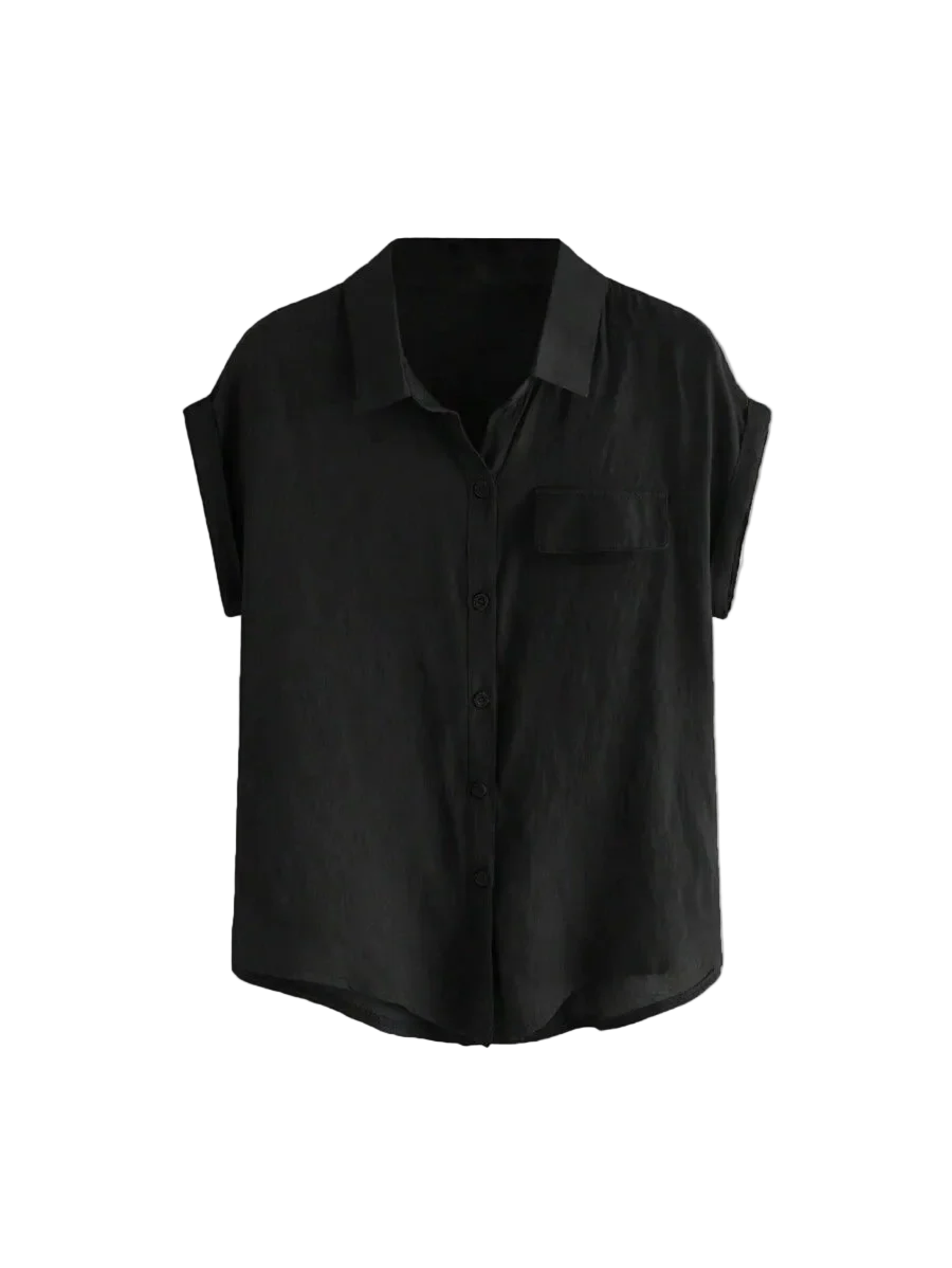 Camisa Manga Curta Versátil