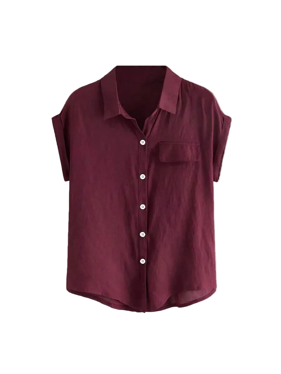 Camisa Manga Curta Versátil