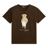 Camiseta com estampa de urso