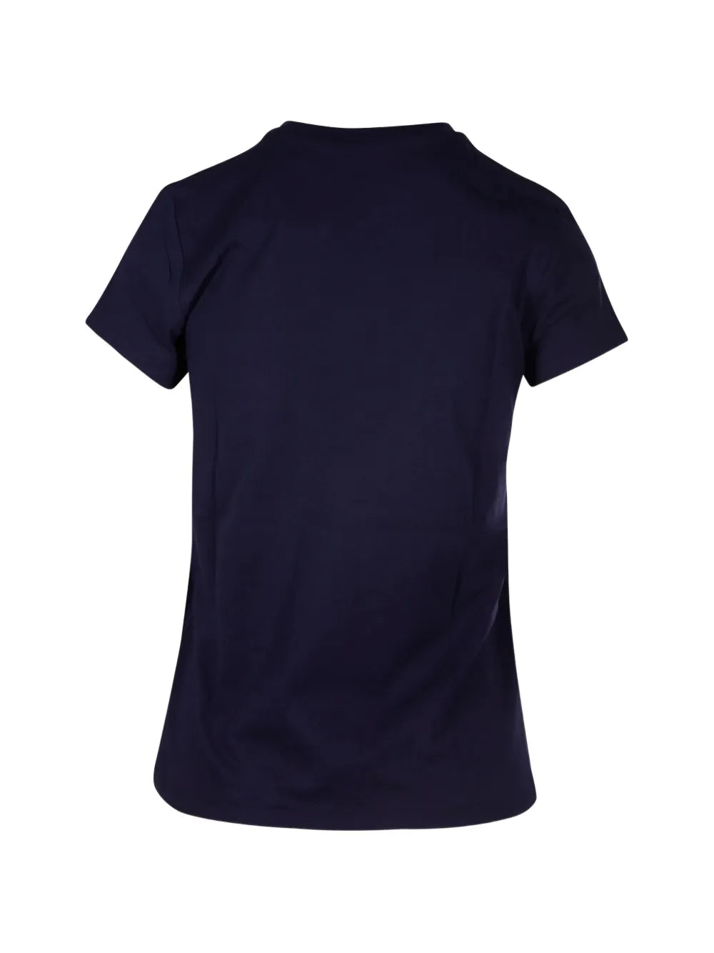 Camiseta com logo bordado