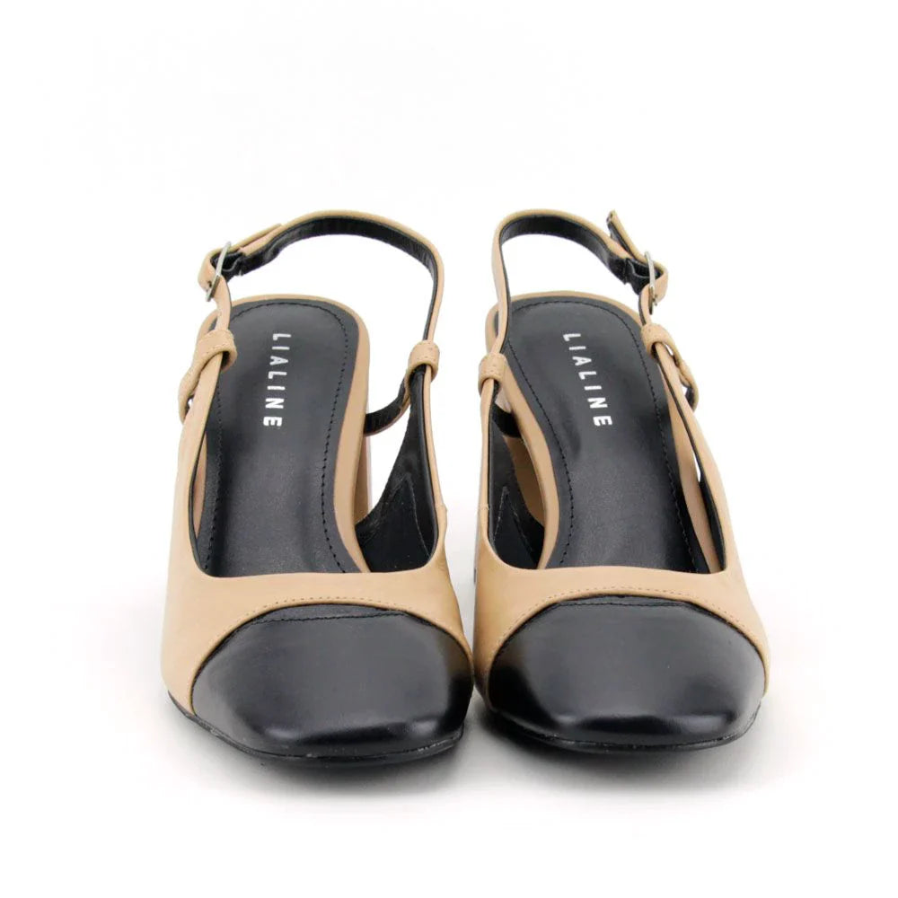 Sapato Slingback Preto