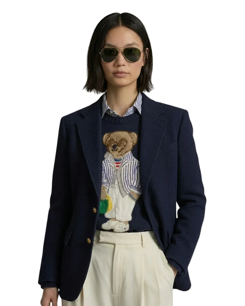 Suéter RL Bear Azul