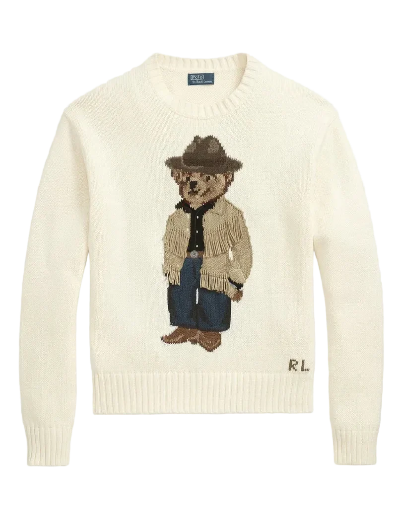 Suéter RL Bear Chapéu