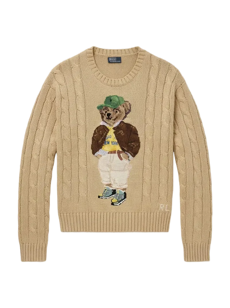 Suéter RL Bear Bege