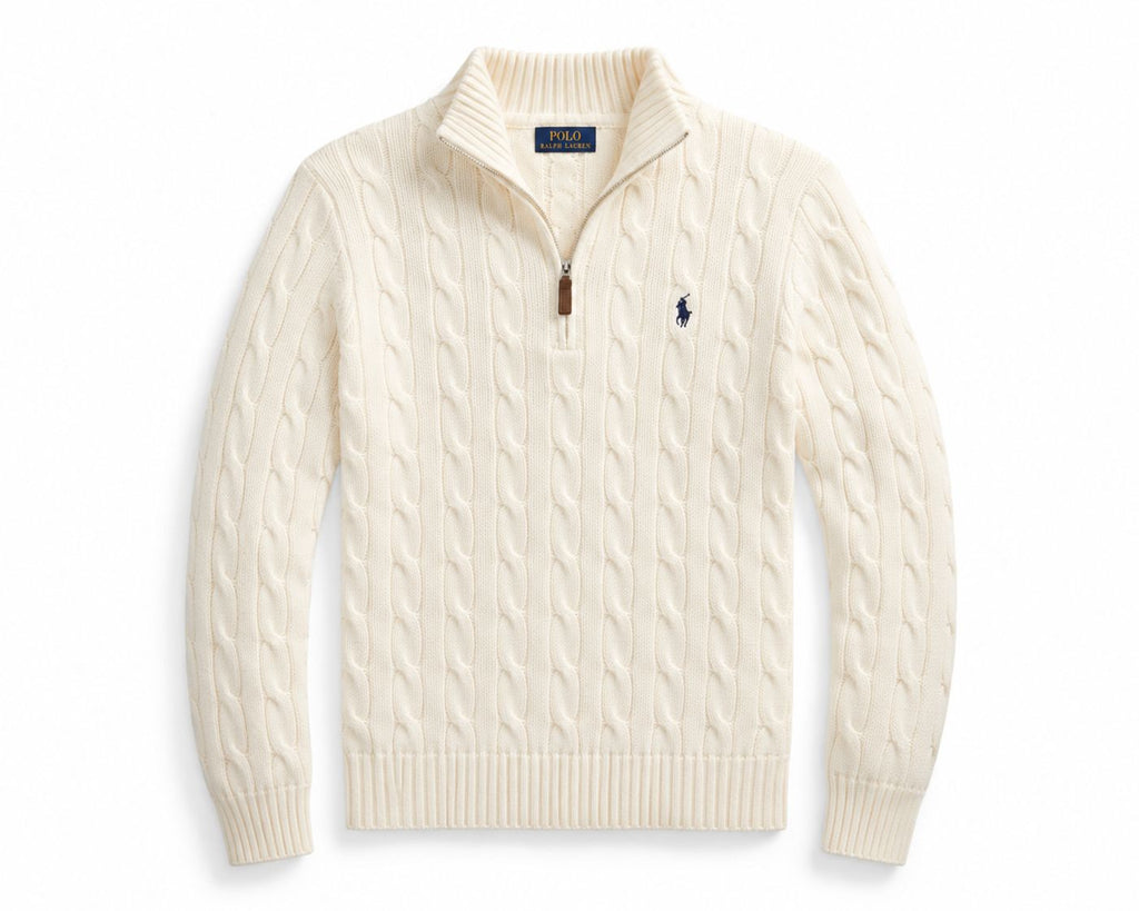 Compre 1 Leve 2 - Suéter Polo Trançado Zíper Masculino