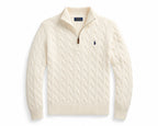 Compre 1 Leve 2 - Suéter Polo Trançado Zíper Masculino