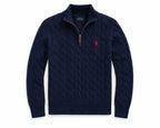 Compre 1 Leve 2 - Suéter Polo Trançado Zíper Masculino