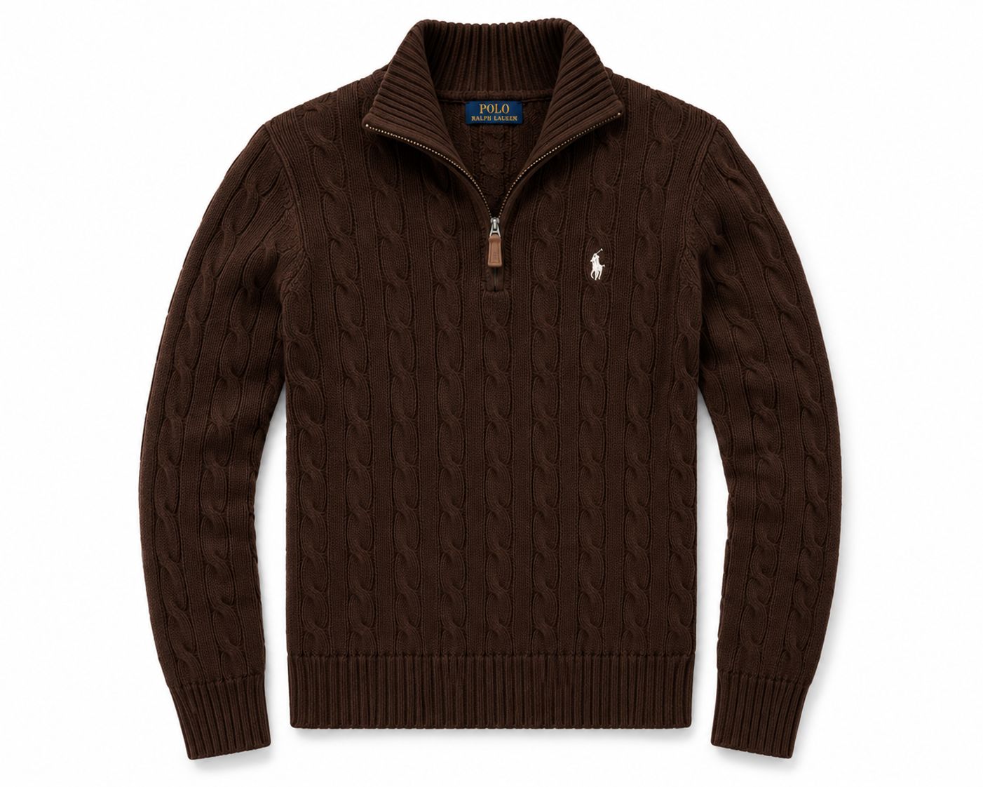 Compre 1 Leve 2 - Suéter Polo Trançado Zíper Masculino