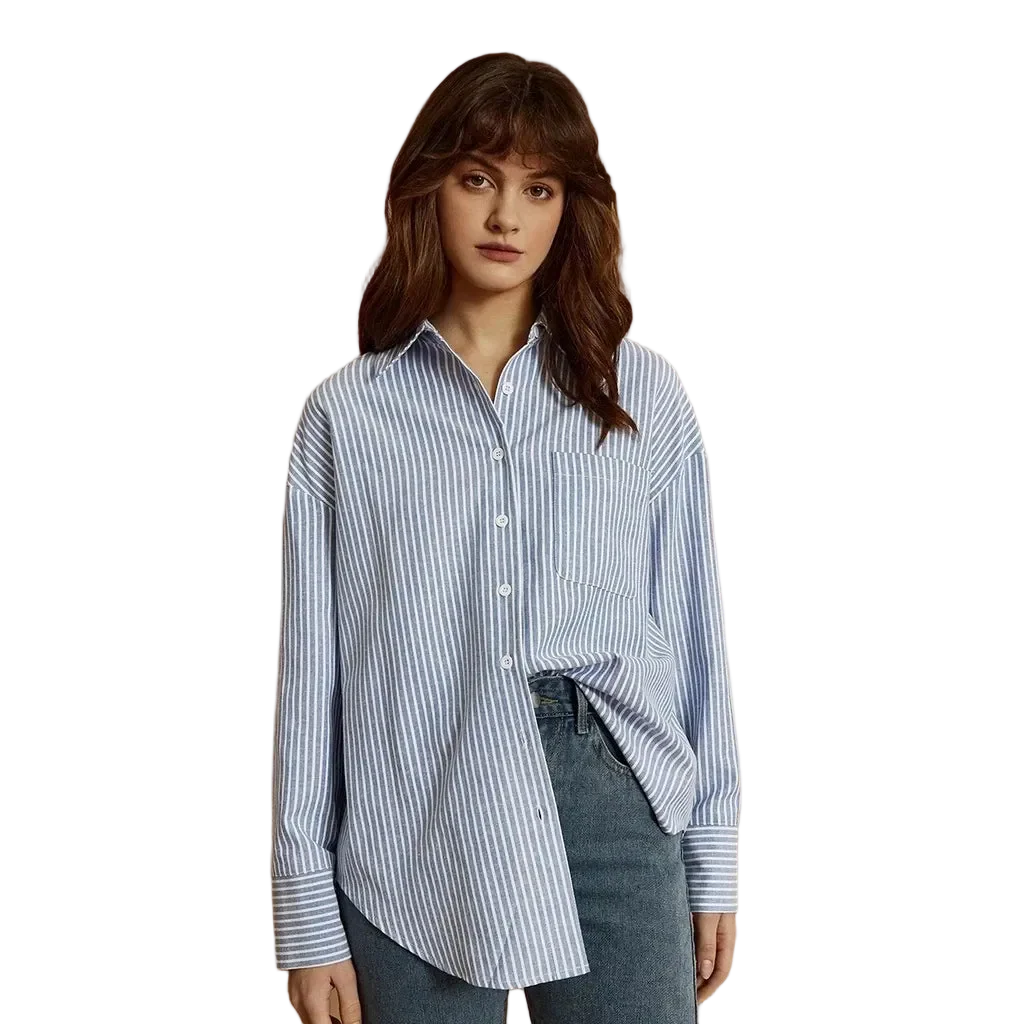Camisa Listrada Gola Clássica