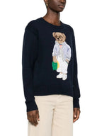 Sueter RL Bear Azul Marinho