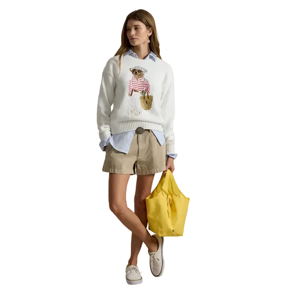 Sueter Polo Bear Branco