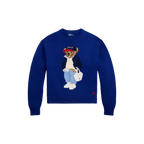 Suéter RL Bear Azul Royal
