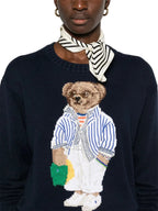 Sueter RL Bear Azul Marinho
