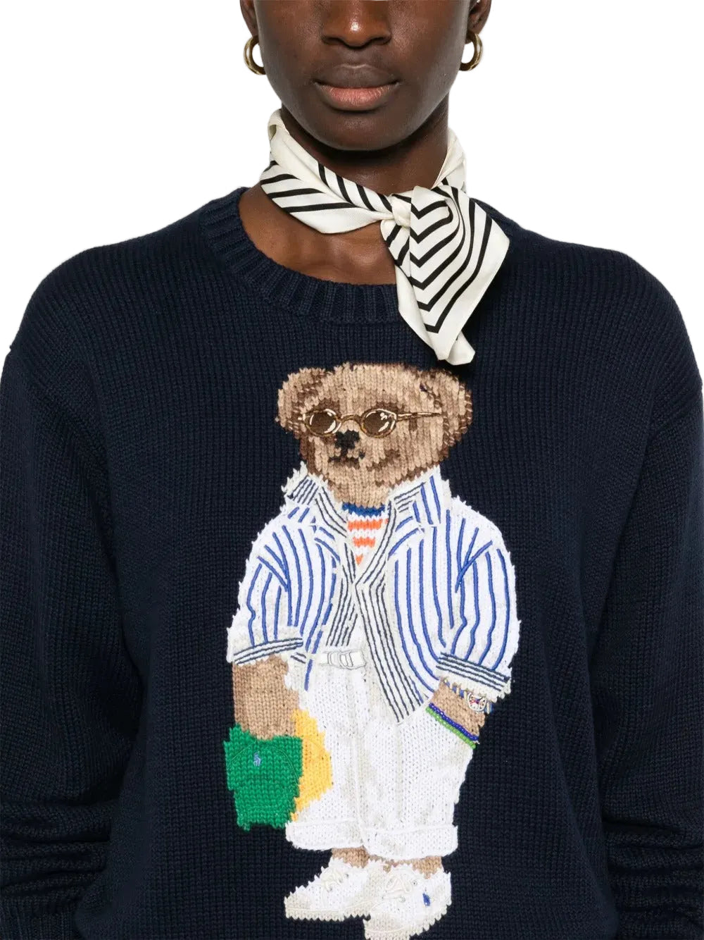 Sueter RL Bear Azul Marinho