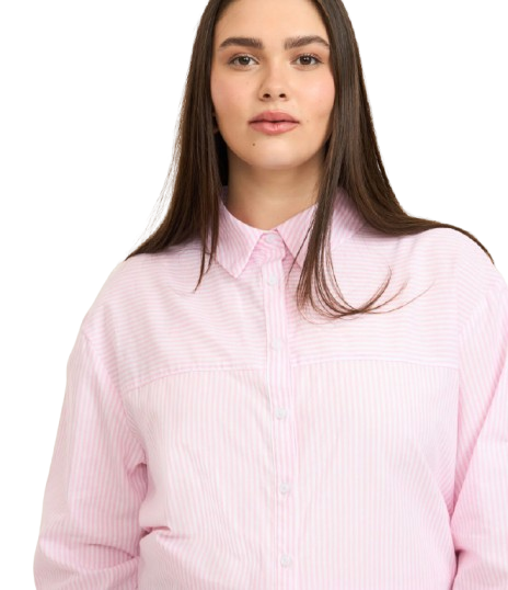 Camisa Plus Size em Algodão