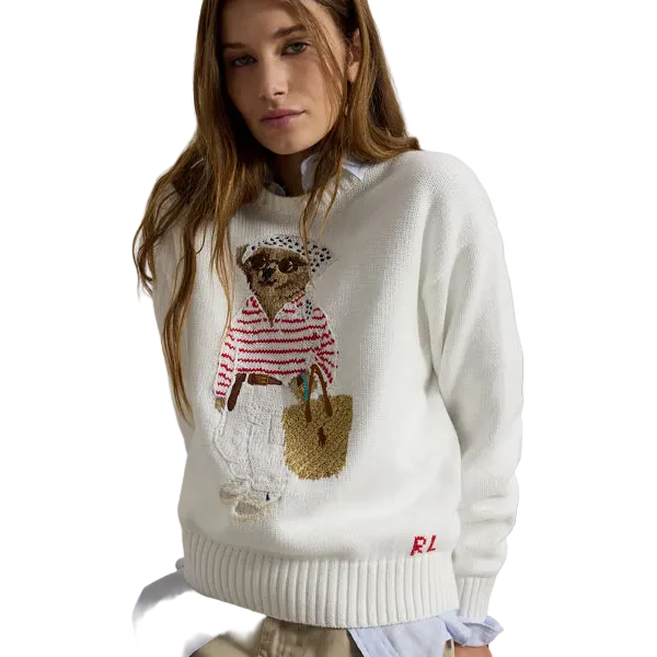 Sueter Polo Bear Branco