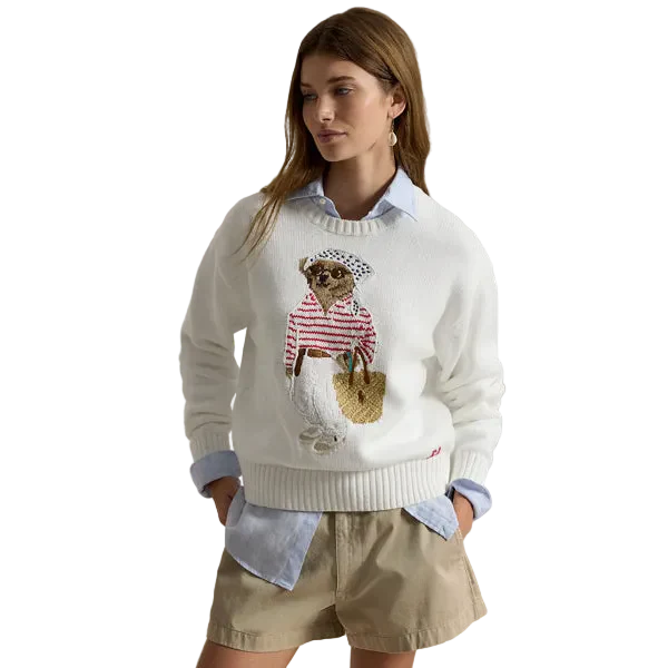 Sueter Polo Bear Branco