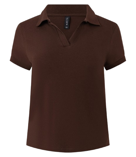 Blusa Polo em Algodão