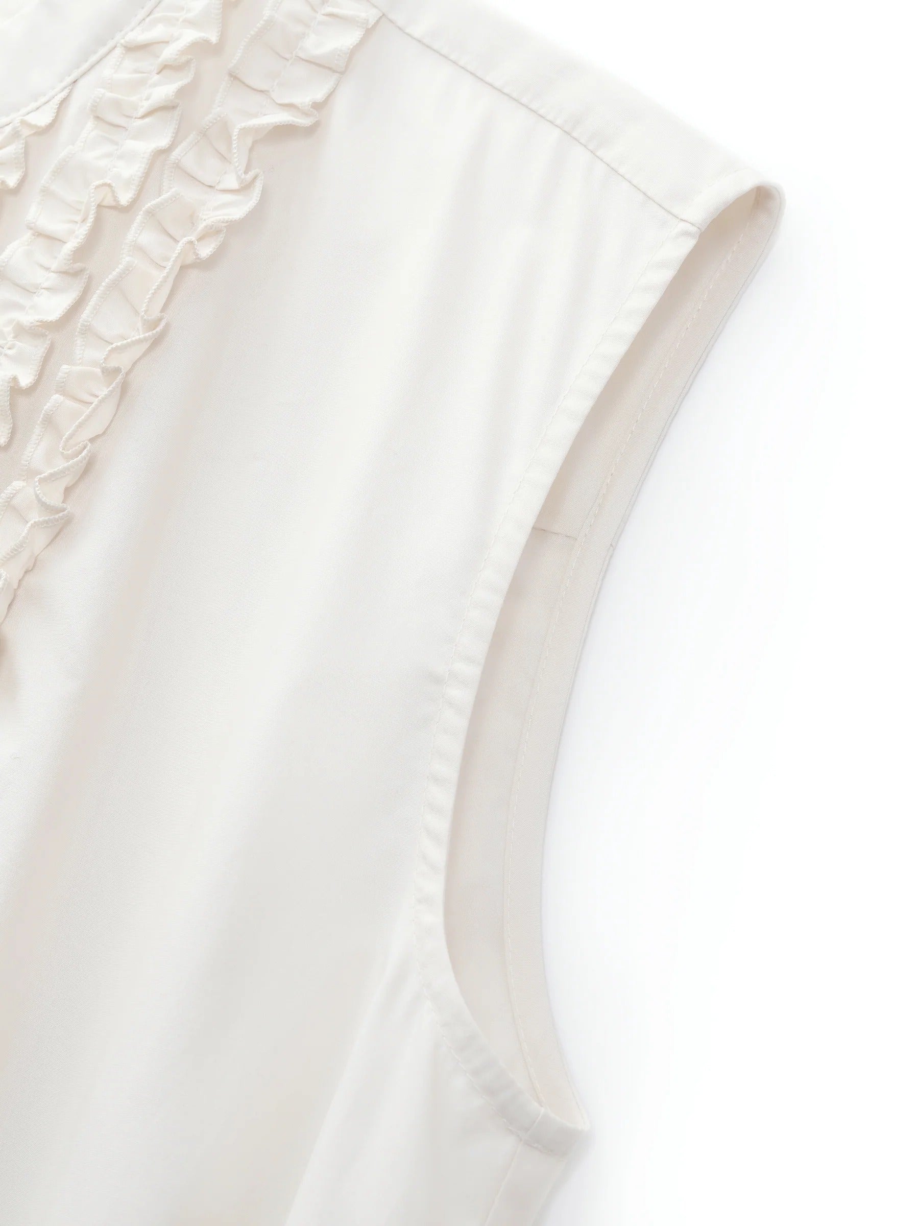 Vestido longo de algodão