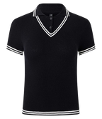 Blusa Polo em Tricô