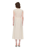 Vestido longo de algodão