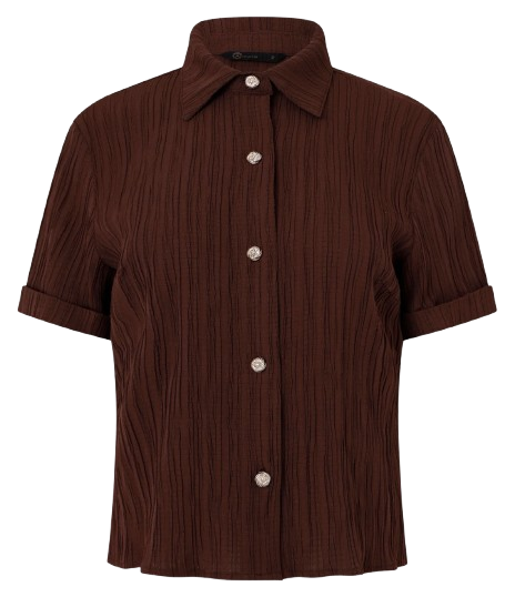 Camisa Texturizada em Viscose