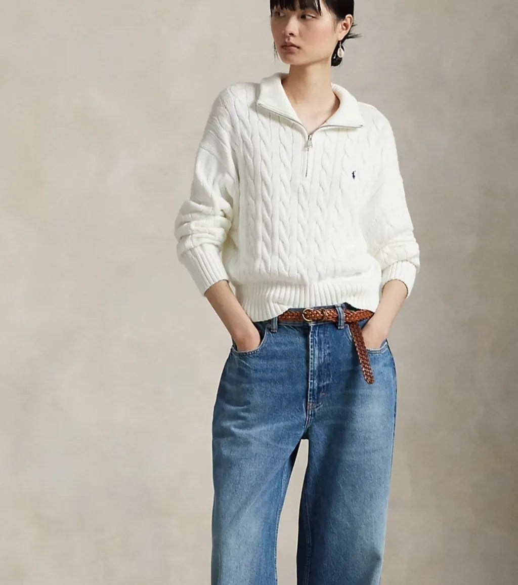 Compre 1 Leve 2 - Suéter Polo Trançado Zíper
