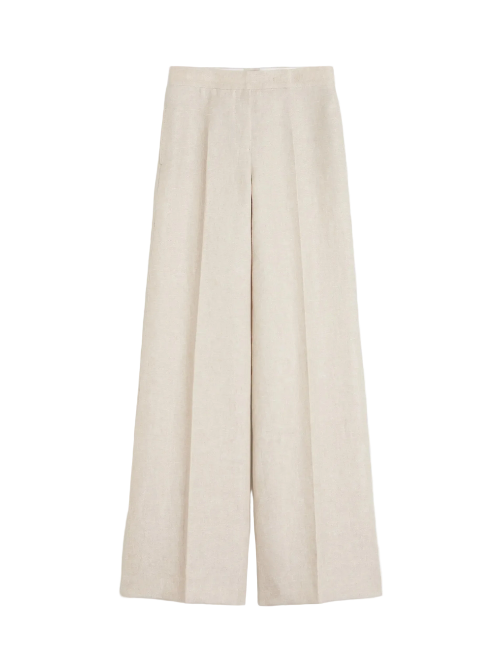 Calça em Linho Sarjado