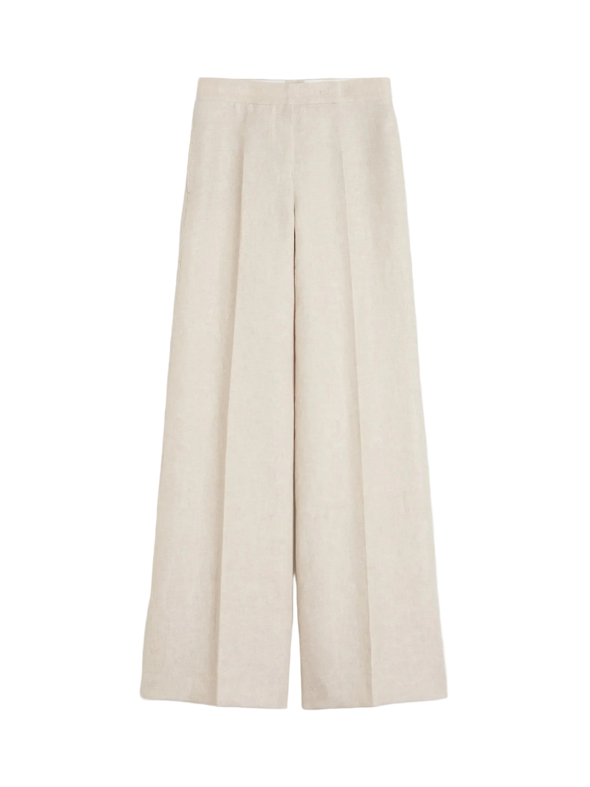 Calça em Linho Sarjado