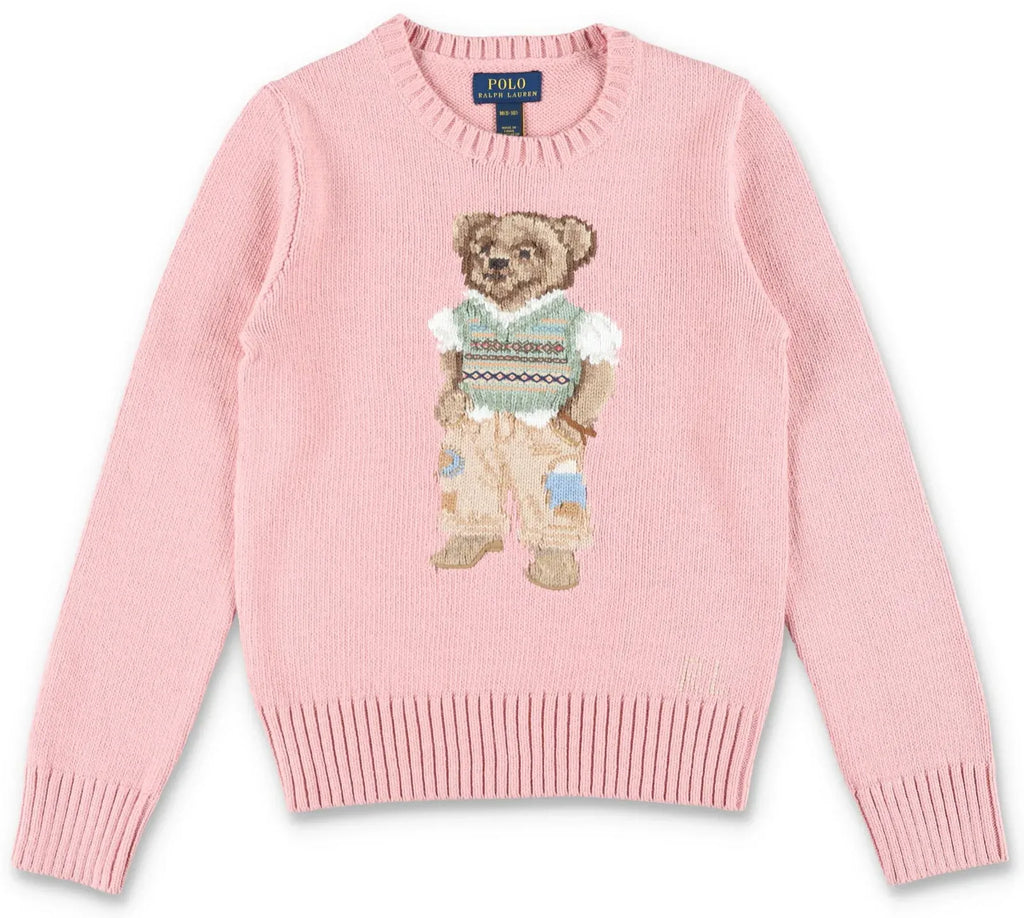 Suéter Polo Bear Rosa