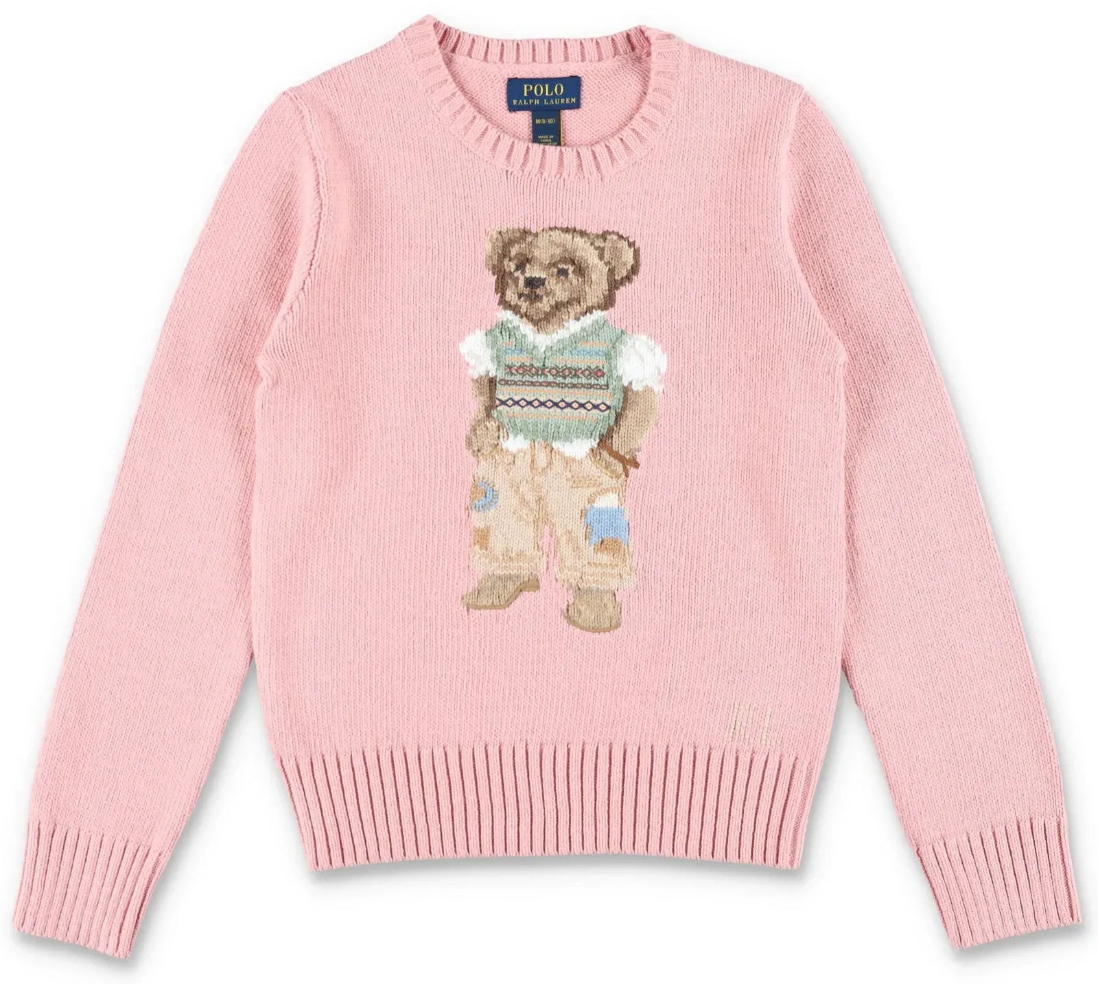 Suéter Polo Bear Rosa