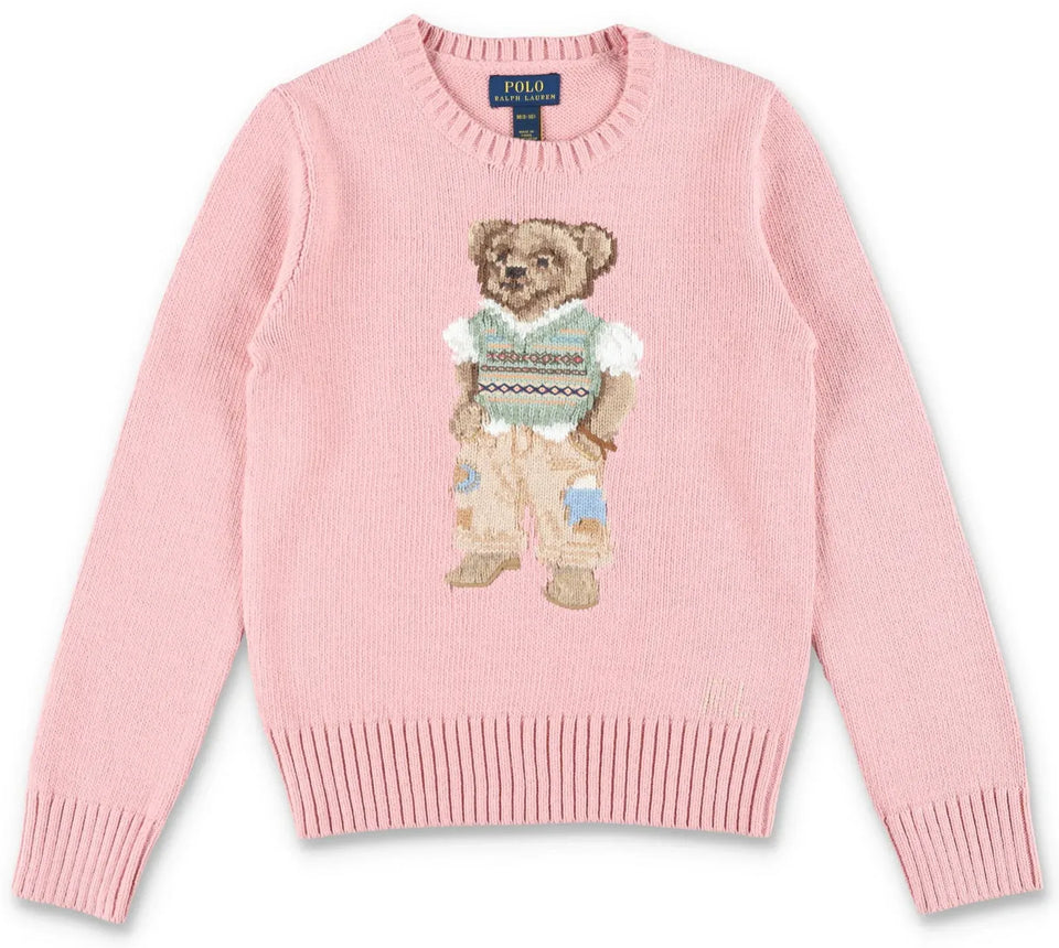 Suéter Polo Bear Rosa