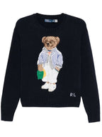 Sueter RL Bear Azul Marinho
