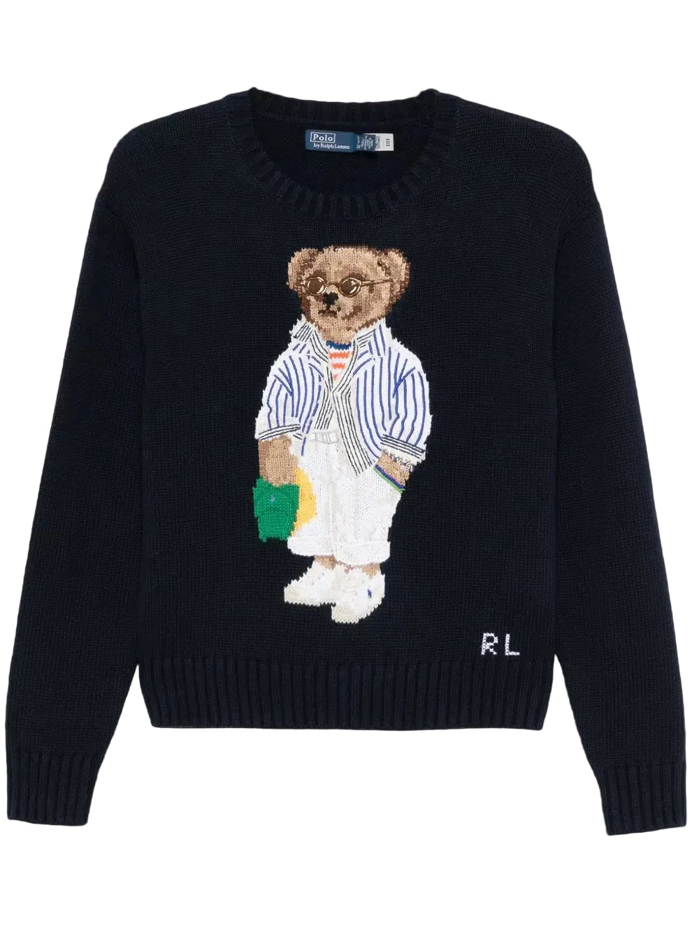 Sueter RL Bear Azul Marinho