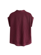 Camisa Manga Curta Versátil