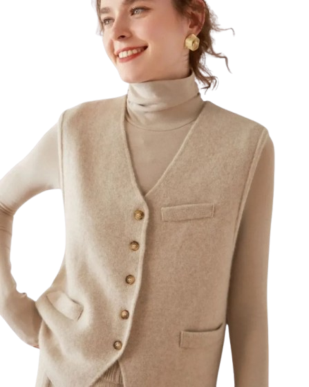 Colete em Cashmere