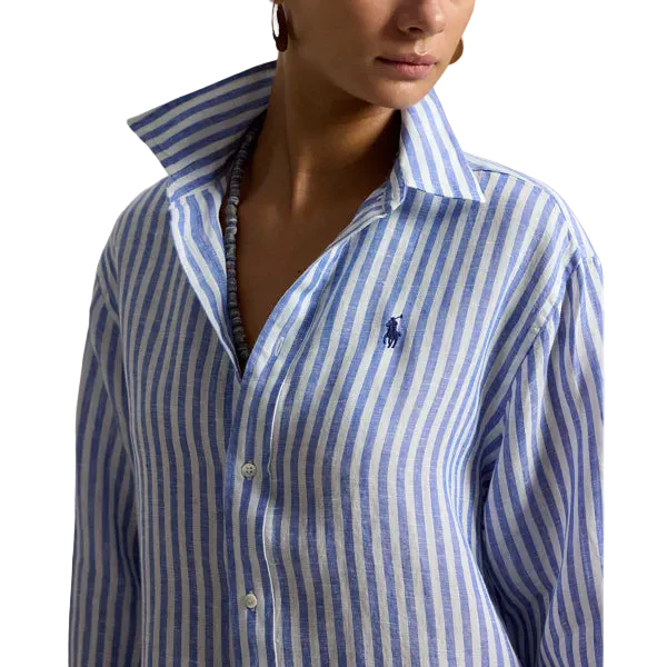 Camisa em Linho Vichy